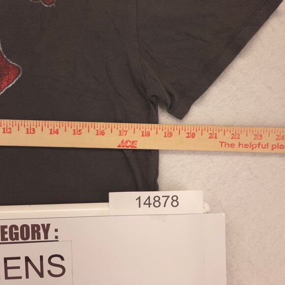 The Rolling Stones Band Crew Neck Short Sleeve T Shirt Mens Size Small S Gray - Picture 7 of 9